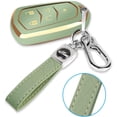 thumbnail image 3 of Key Fob Cover Compatible with Cadillac Escalade CTS SRX XT5 ATS STS CT6 Keychain Case Holder Protector,Green, 3 of 7