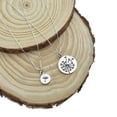 thumbnail image 2 of Mother Daughter Dandelion Necklace Set In Sterling Silver. Mother Daughter Jewelry Gift. Gift for Mom and Daughter. Mother’s Day, 2 of 8