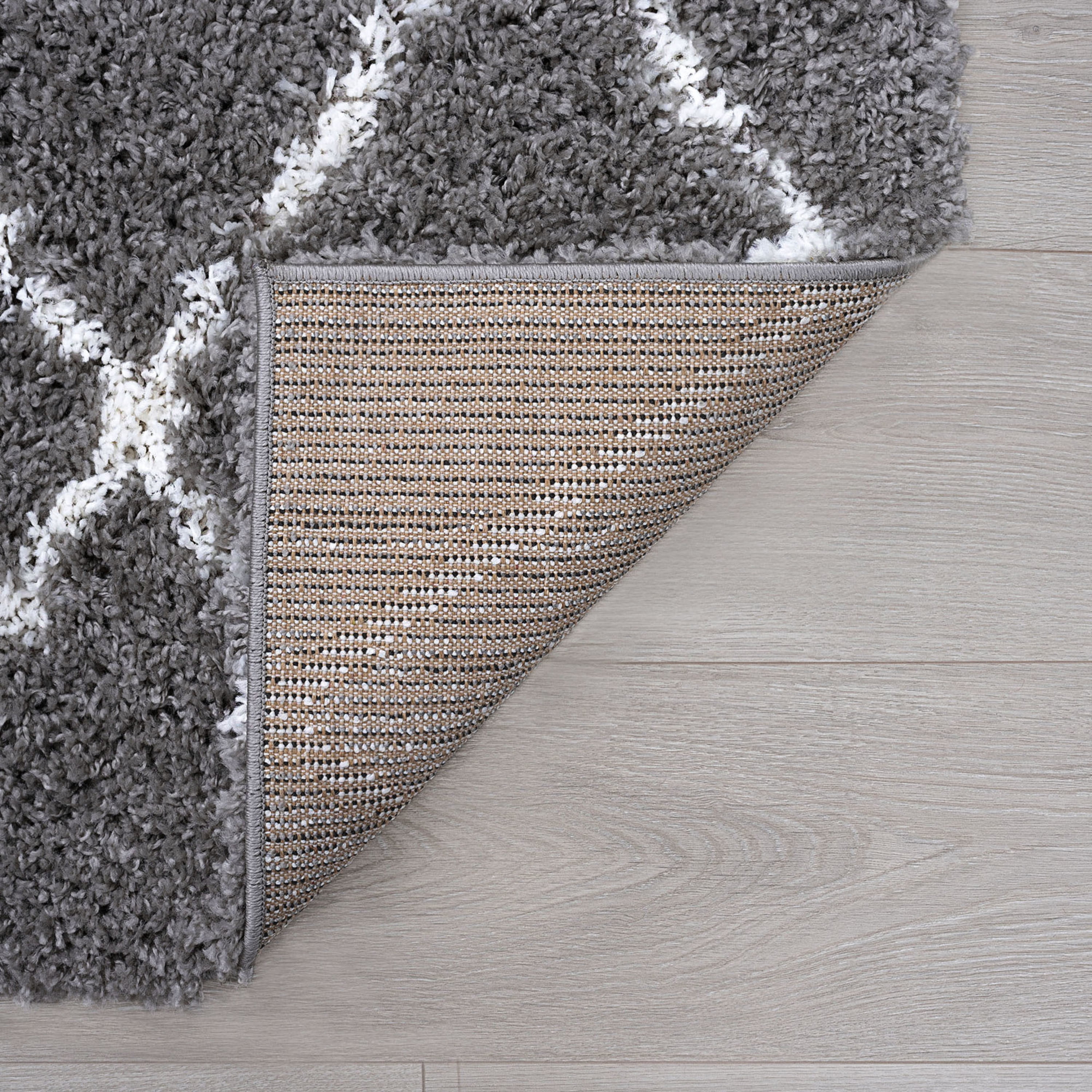 5x8 Modern Gray Area Rugs for Living Room | Bedroom Rug | Dining Room Rug | Indoor Entry or Entryway Rug | Kitchen Rug | Alfombras para Salas 5'3'' x 7'3''