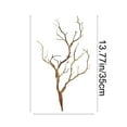 thumbnail image 3 of HomeDM Artificial Tree Branches 13.7" Fake Lifelike Willow Branches Decorative Dried Artificial Twigs Vintage Stems Plants Craft Vases Home Garden Hotel Farmhouse Christmas Decor Khaki, 3 of 7