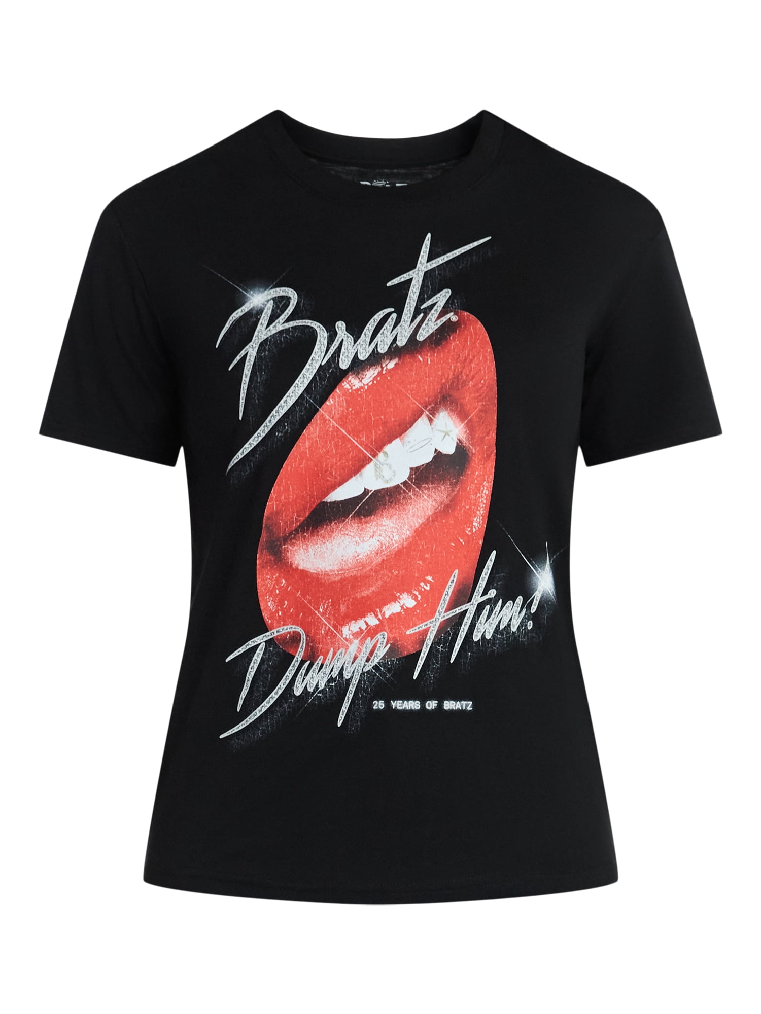 Bratz Women's Graphic Tee with Short Sleeves, Sizes XXS-XXL