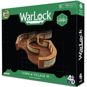 WarLock Tiles: Town & Village III: Curves - Miniatures, WizKids RPG Tabletop Accessory