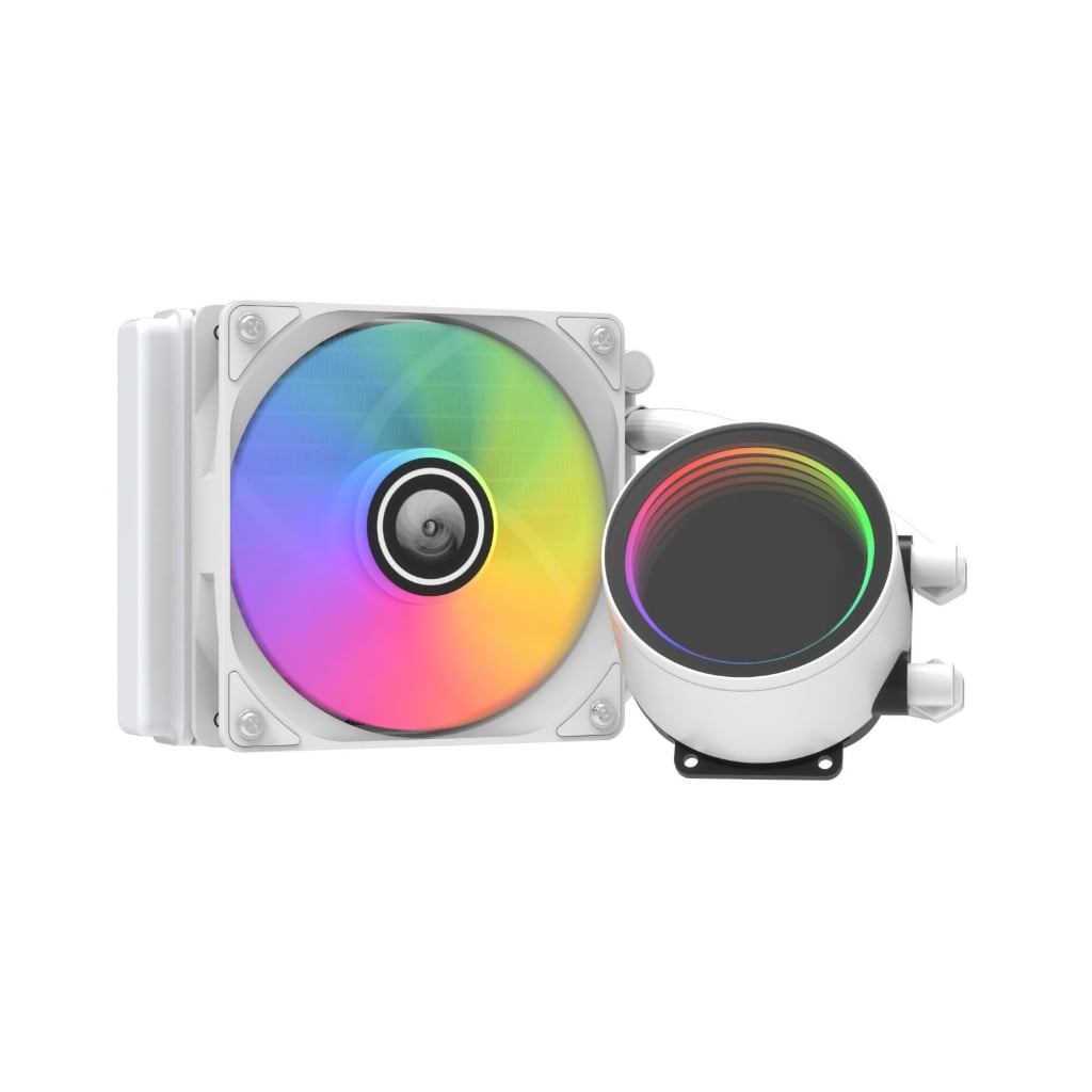 Zeiwohndc Powerful RGB CPU Water Cooler CPU Liquid Cooler High-Performance RGB Fan