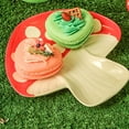 thumbnail image 1 of Elegant Ceramic Tableware Set for Serving Mini Plates and Desserts Ideal for Parties and Restaurants, 1 of 3