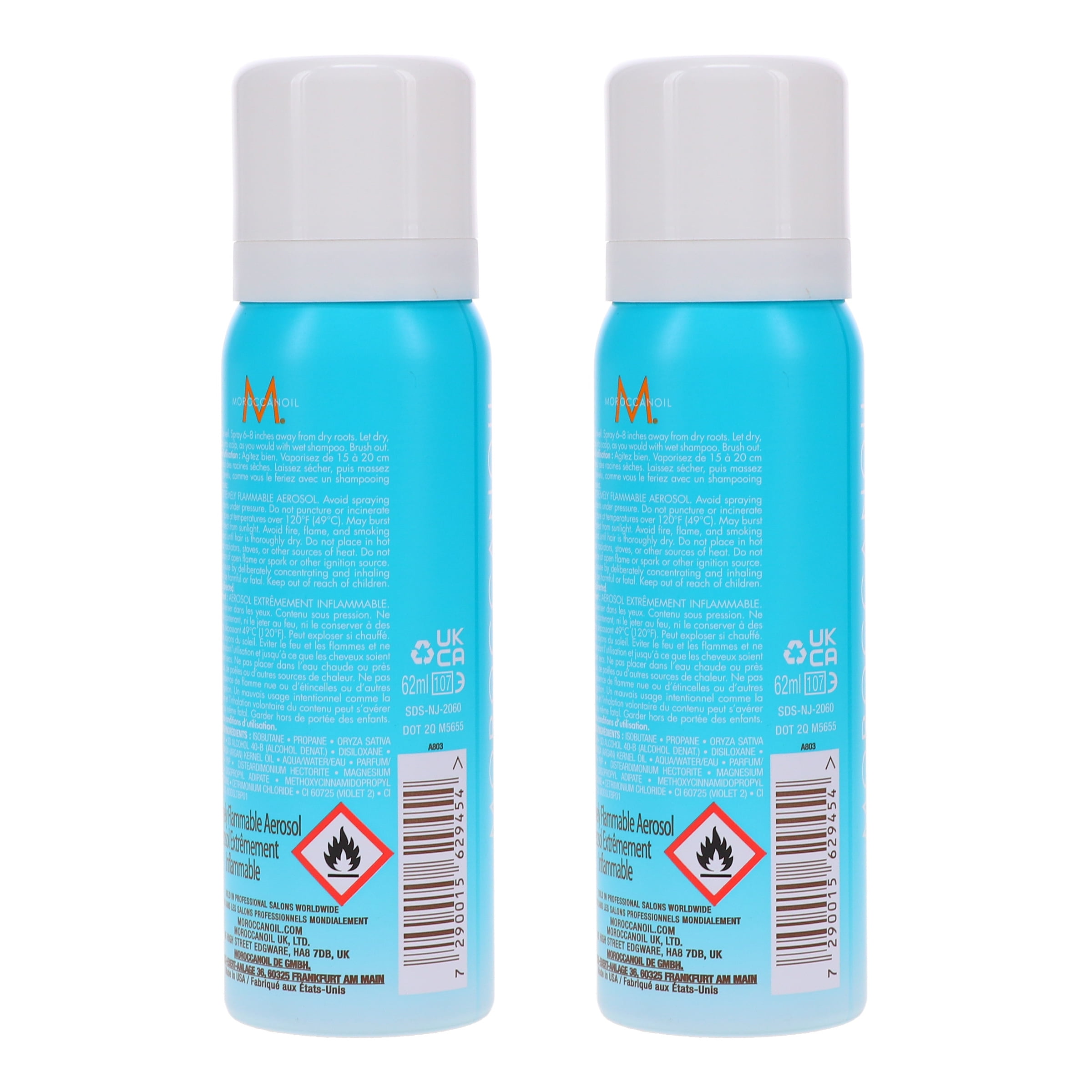 Moroccanoil Dry Shampoo Light Tones 1.3 oz 2 Pack