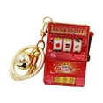 thumbnail image 1 of Xuanheng Tirelire de Machine à sous avec Moulinet Rotatif Cadeaux de Jeu Amusants pour Femmes Garçons Rouge, 1 of 8