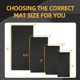 thumbnail image 6 of BalanceFrom High Density Home Gym Treadmill Exercise Bike Equipment Mat, 1/4" Thick, 24" x 48" , Only Mat, 6 of 7