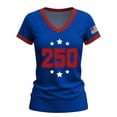 thumbnail image 2 of MAIHAN 250 Anniversary Usa Shirt Patriotic Shirt 4th Of July Tee Tops 250 Years Independence Tee Womens Summer Tops Patriotic Freedom Semiquincentennial Shirt for 250th Year, 2 of 6