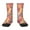 1 Black, variant on Colorful Autumn Forest Trees Pattern Children's Socks, Socks Gifts ,kids Crew Soft Cotton Socks , Moisture-Wicking, Durable, Ideal for Daily Wear & Sports