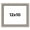 Hans, variant on 12x10 Frame Grey Solid Wood Picture Frame Width 1 Inches | Interior Frame Depth 0.5 Inches |