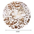 thumbnail image 2 of CSChome Disposable Placemats Gold Foil Mesh, Non Slip Heat Resistant Table Mats for Party Decorations (10/20 Pcs), 2 of 7