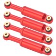 thumbnail image 2 of Amortiguador de Coche RC, Piezas de Actualización RC Amortiguador de Amortiguador de Aceite de Metal para Axial SCX24 90081 1/24 RC Crawler Car(rojo) EOTVIA NO, 2 of 6