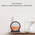 thumbnail image 3 of Moving Sand Art Picture, 3D Dynamic Sand Art Liquid Motion Round Glass Frame Display Flowing Sand Desktop Decoration Toy For Home Desk Office, 3 of 8
