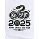 thumbnail image 2 of Camisetas de manga corta con estampado para niñas y niñas, de algodón, cómodas para uso diario, playera simple de verano2025 Chinese New Year Snake Print T-Shirt - 100% Polyester Crew Neck Tee for W, 2 of 8