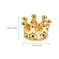 thumbnail image 3 of 20 Pcs Exquisite Copper Mini Crown Shaped Decorations DIY Zircon Decorations, 3 of 6