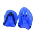 thumbnail image 2 of Paletas de natación, guantes acuáticos, equipo de piscina, accesorios de entrenamiento, mano profesional Azul, 2 of 8