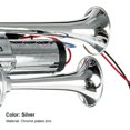 thumbnail image 2 of 12V 600dB Dual Trumpet Electric Horn Kit, 2 of 4
