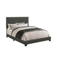 thumbnail image 3 of Boyd Upholstered Queen Panel Bed Charcoal, 3 of 3