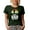 Military Green, variant on Best Dad by Par - Retro Swinging Golfer, Golfing Father's Day, Black T-Shirt, 3XL