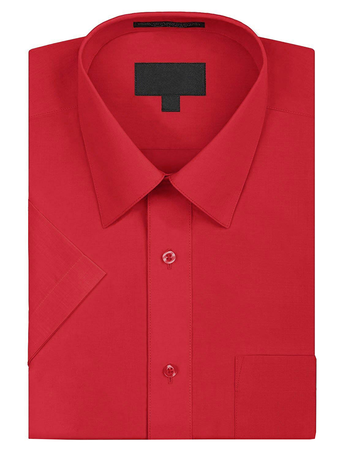 Omega Men's Short Sleeve Dress Shirt 