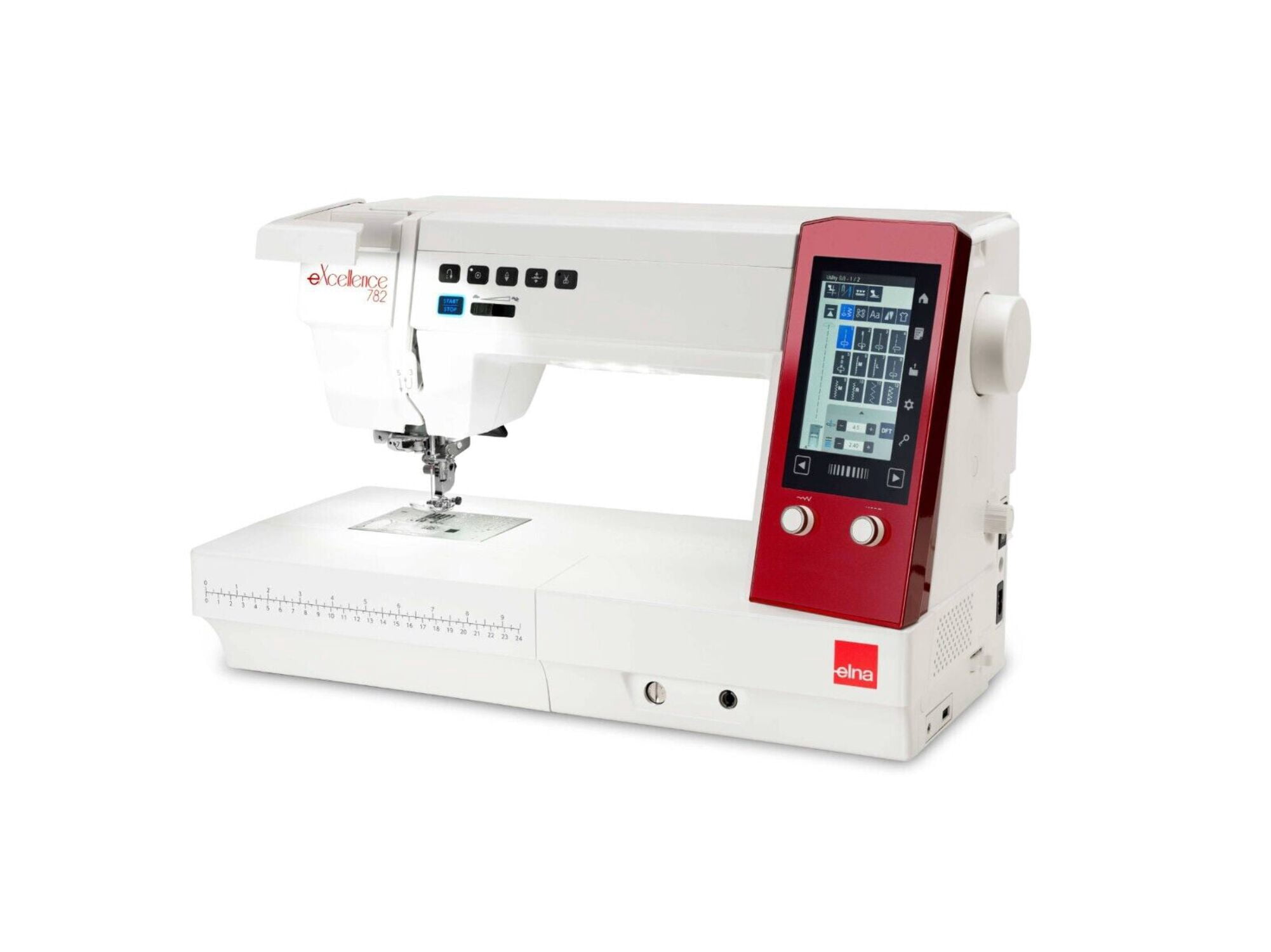 Elna eXcellence 782 Sewing & Quilting Machine 400 Build In Stitches Touchscreen