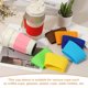 thumbnail image 5 of Uxcell 6Pack Fundas para Tazas de Café, Funda Protectora de Silicona Resistente al Calor Reutilizable, Protector Antideslizante para Tazas de Café, Vasos, Botellas de Agua, Botas, Amarillo, 5 of 6