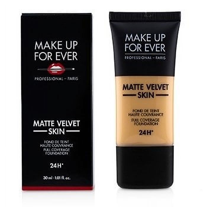 Make Up for Ever Y345 Natural Beige Matte Velvet Skin Full Coverage Foundation - 30 ml