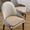Gold, variant on Zzbeans Curved Dining Chair Cushion, Non Slip Stable Breathable Seat Pad, Machine Washable Thickened Linen-Like Cushion for Office Home Kitchen Chairs, Gold