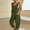 Green 2, variant on Bunenne Denim Overalls for Women Maternity Overalls Sleeveless Jumpsuits Spaghetti Strap Baggy Overalls Harem Pants with Pocket Overalls for Women Loose Fit Denim Jumpsuit for Women White L