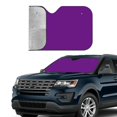 thumbnail image 4 of Disketp Windshield Sun Shade, Car Sun Shade For Front Window Purple Sunshades Sun Visor Protector Blocks Uv Rays Foldable, 4 of 9