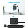 thumbnail image 6 of Anker Power Strip with USB Ports,5Ft,Surge Protector(2000J), 6 of 6