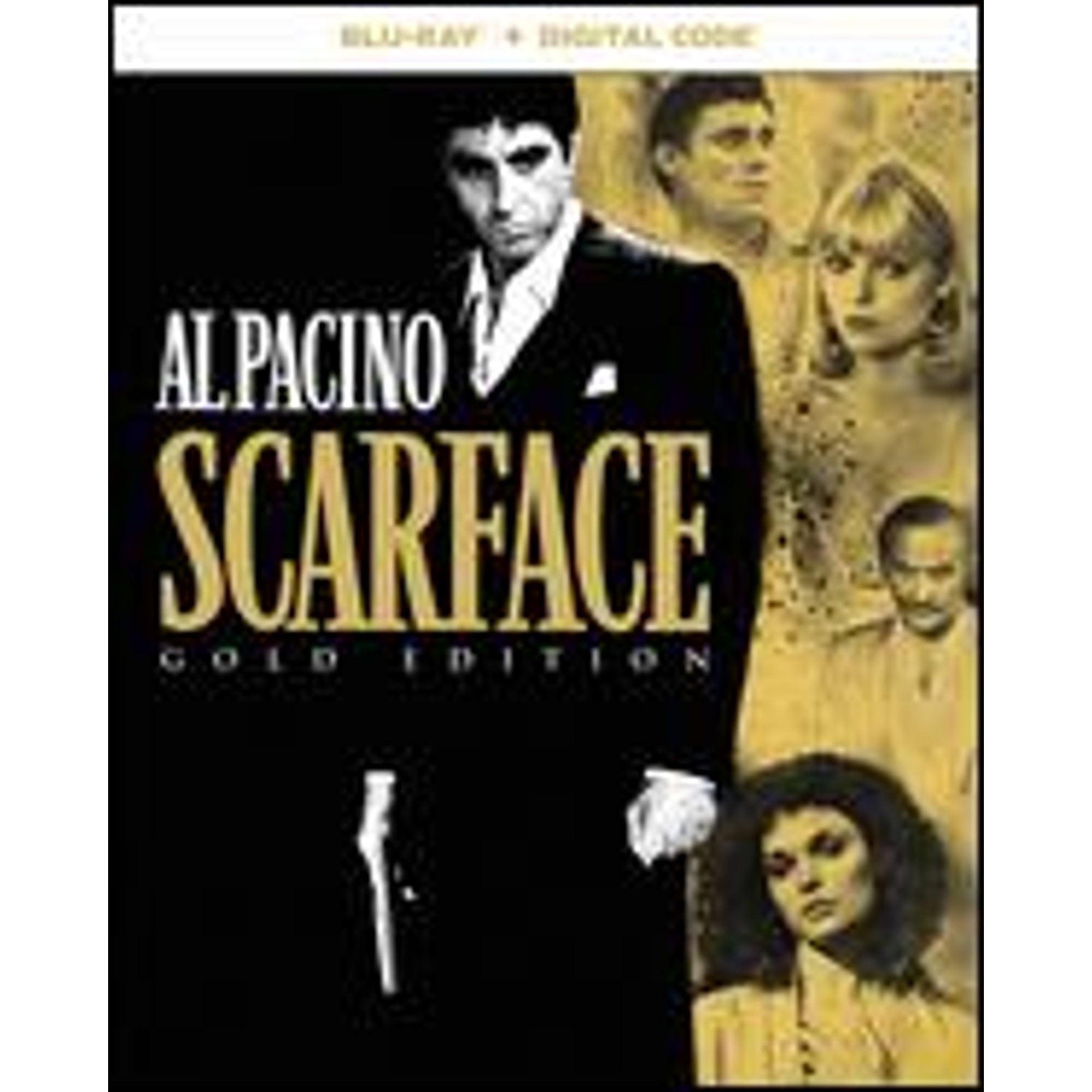 SDS, Blu-ray, Scarface 1983 Gold Edition + Digital - Walmart.com