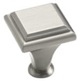 thumbnail image 1 of Amerock BP26131G10 Manor Square Knob - Satin Nickel, 1 of 4