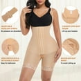 thumbnail image 4 of Lilvigor Full Body Shaper for Women Tummy Control Shapewear Stage 2 Faja Butt Lifting Shapers Open Crotch 3 Row Hooks, 4 of 6