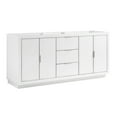 thumbnail image 5 of Avanity AUSTEN-V72-WTS Austen 72" Double Free Standing Wood Vanity Cabinet Only - White, 5 of 5