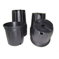 9GreenBox - 20 NEW Plastic Nursery 1 Gallon Trade POT ~ Holds 0.66 Gal