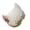 🥝 White_New#518, variant on Garden Fence Hen Ornament Set, 3D Chicken Yard Art Decorative Outdoor Plastic Fence Décor, White Brown Orange Yellow, 4.7 x 4.3 x 3.9 in, 2 Pack