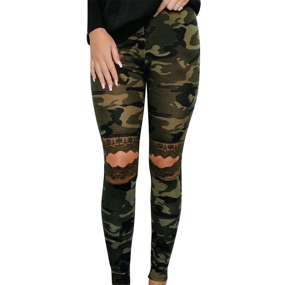 yoga pants with sheer cutouts