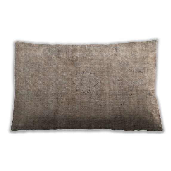 Ahgly Company Outdoor Rectangular Traditional Lumbar Throw Pillow, 13 inch by 19 inch