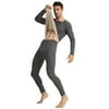 womens thermal underwear set Men Thermal Underwear Stretch Top & Pants Set