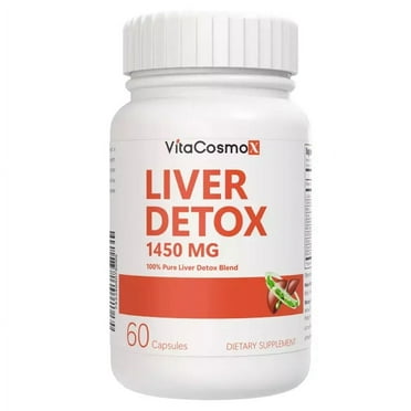 Liver Health Formula, Liver Cleanse with Milk Thistle, Turmeric & Dandelion for Liver Detox