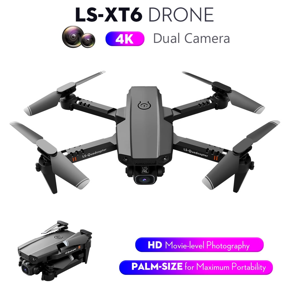 2.4 G E68 Wifi FPV Mini drone grand angle caméra HD 1080P pliable Drone Quadricopter 