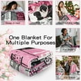 thumbnail image 5 of Happy Birthday Gifts for Women Unique Birthday Gift Ideas for Her Friends Female Mom Sister Wife Grandma Birthday Blanket 50"×60", 5 of 5