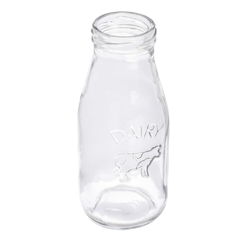 Dairy Cow Glass Milk Bottle, Hobby Lobby