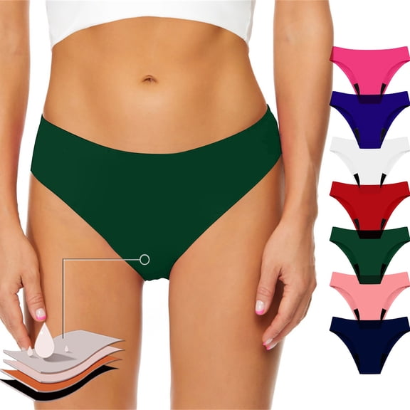 Apeya Leakproof Swim Bikini Brief Bottoms, Waterproof Menstrual Swimwear for Teens Women Girls, Bathing Suit Bottoms, Panties Swim Underwear Bikini