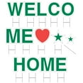 thumbnail image 2 of Vispronet Welcome Home Yard Sign with Stakes – Each Letter is 18in Tall – Made from Durable Coroplast - Weather-Resistant Signs and Steel Stakes (Green), 2 of 6