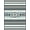 Blue Cream, Pattern 17, variant on ODIKA 8'x10' Washable Area Rug Non-Shedding, Easy Care, Layering Striped Plaid Checks Farmhouse Rectangular Felpudo Gingham for King Size Bedroom Under Bed, Master Suite