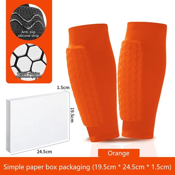 Skiing Shin Guards Pads for Adult,Honeycomb Shin Shield,Breathable Sports Shin Pads,Breathable Elastic Anti-Collision for Skiing & Snowboarding, Protect Legs Guards