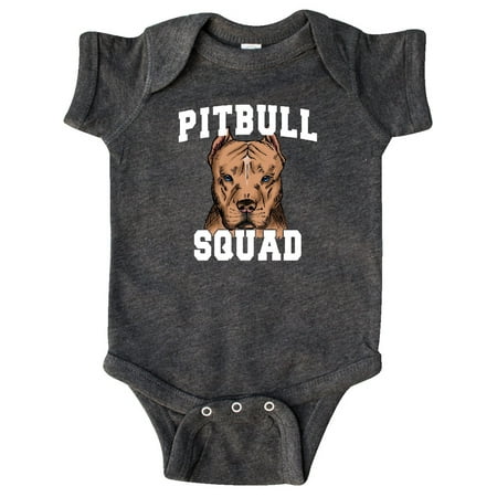 

Inktastic Dog Pitbull Squad Gift Baby Boy or Baby Girl Bodysuit
