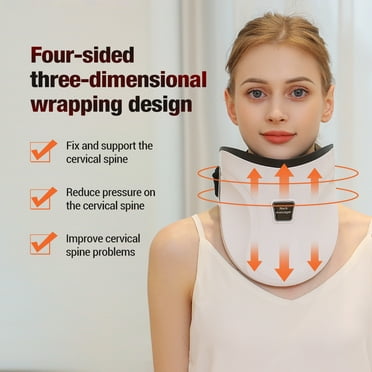 Electric Neck Traction Device with Remote Control - Air Pressure Massage for Neck Relief